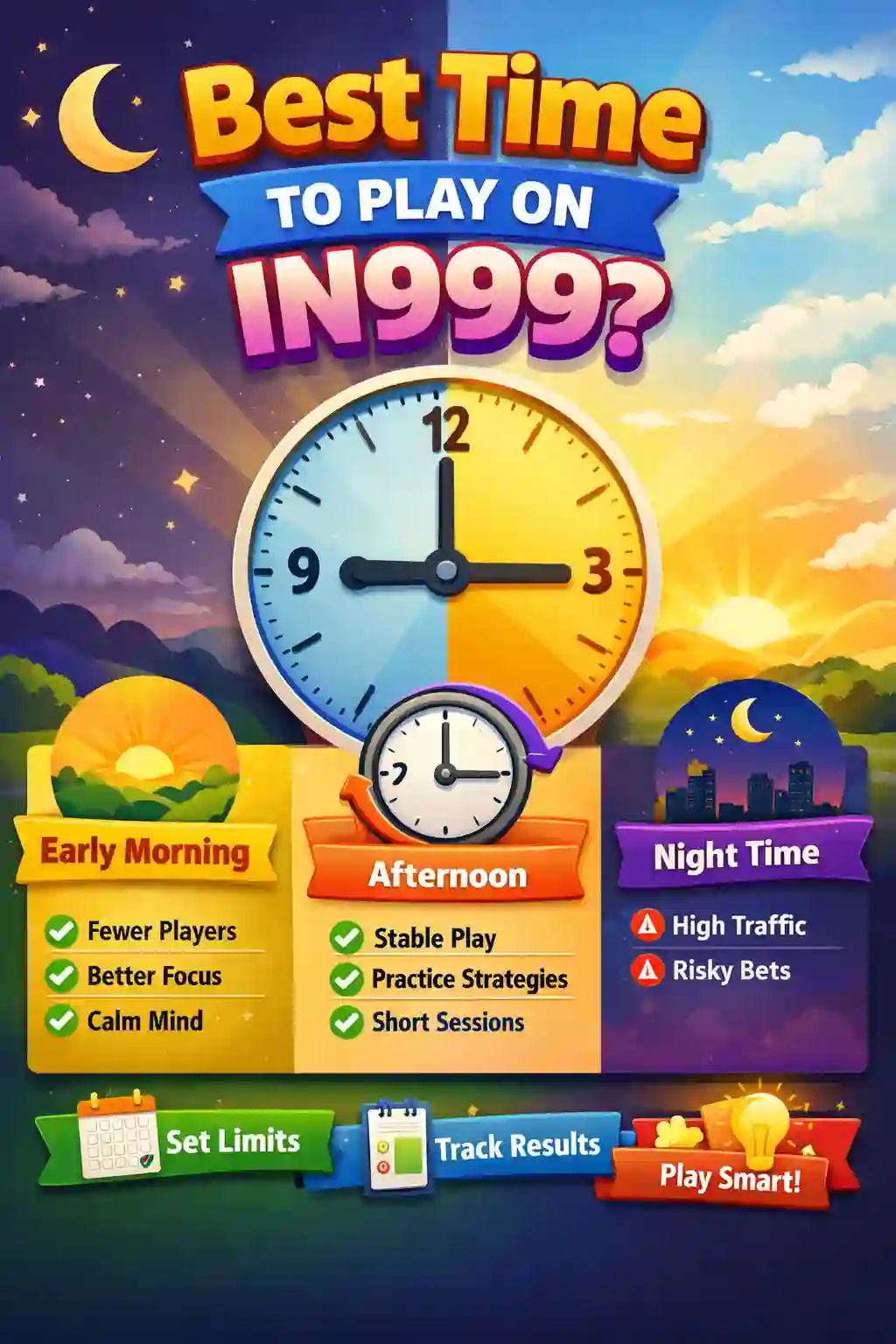 best time to play on in999