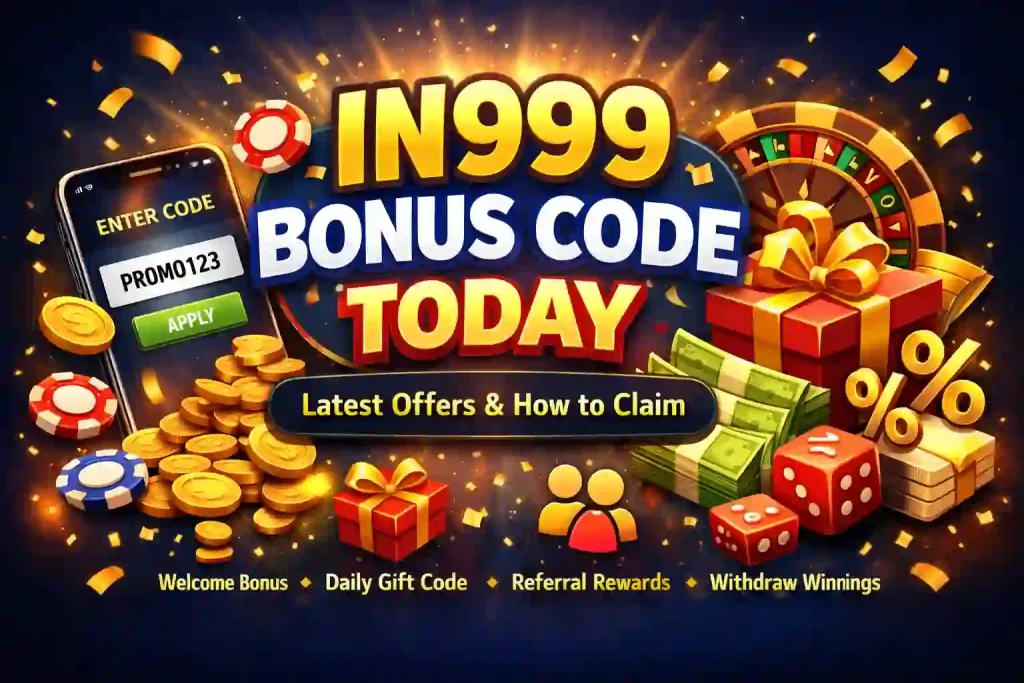 IN999 Bonus Code Today